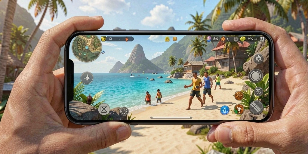 Tangkapan layar gameplay 66K yang menyenangkan dan penuh warna.