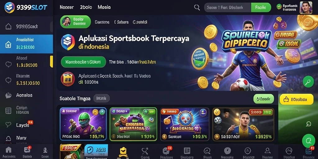 Tampilan gameplay menarik dan interaktif dari 9399SLOT.