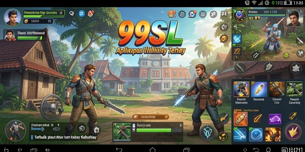 Tampilan antarmuka aplikasi 99SL yang intuitif dan sederhana.