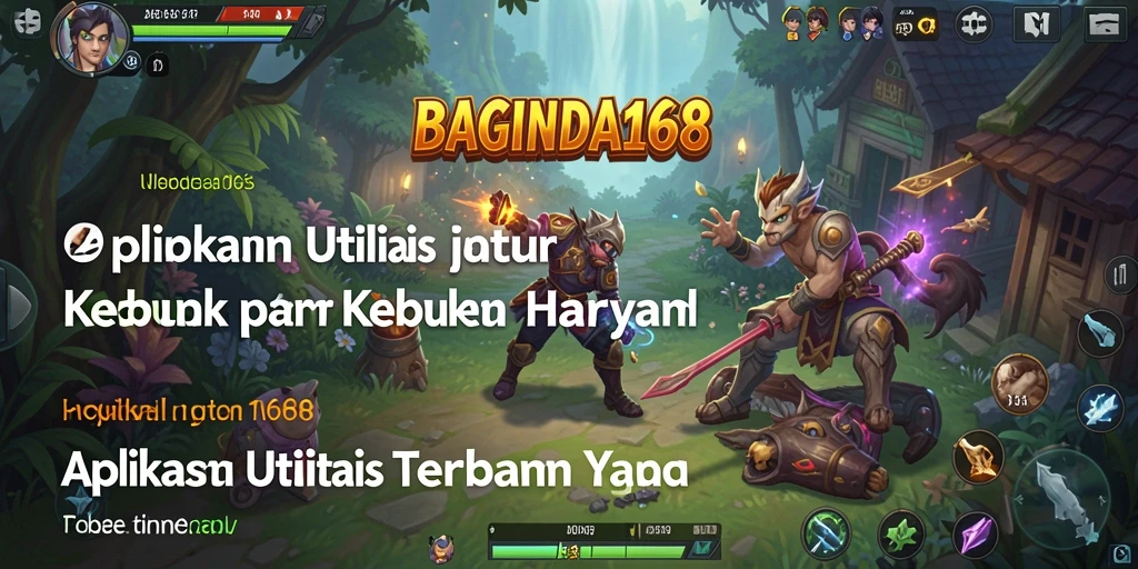 Screenshot utama menampilkan antarmuka pengguna BAGINDA168 yang intuitif.