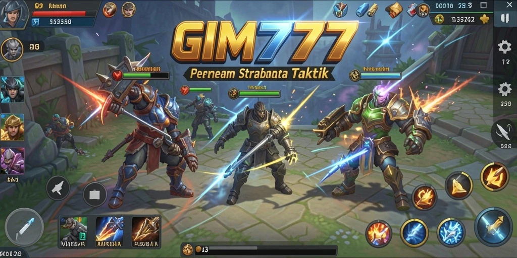 Tampilan gameplay GIM777 yang mengasyikkan dan menantang.