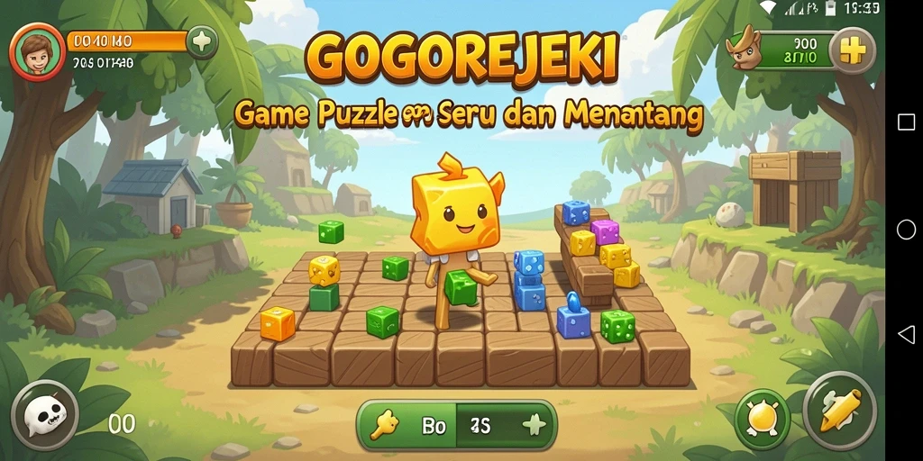 Tampilan gameplay GOGOREJEKI yang menantang dan menarik.