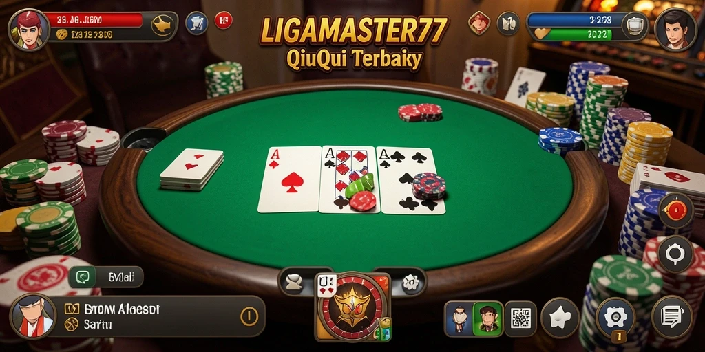 Gameplay seru dalam LIGAMASTER77 yang penuh dengan strategi QiuQiu.