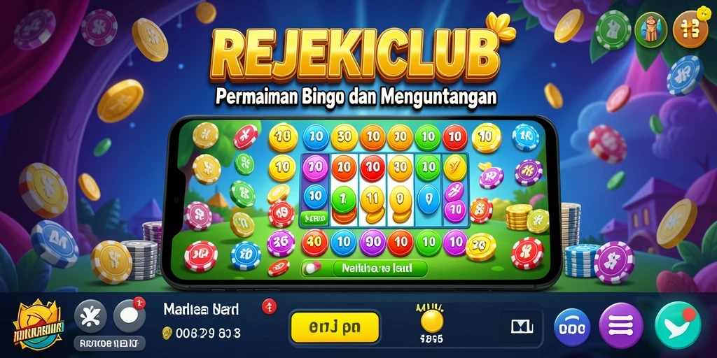Tampilan gameplay Bingo yang menarik di REJEKICLUB.