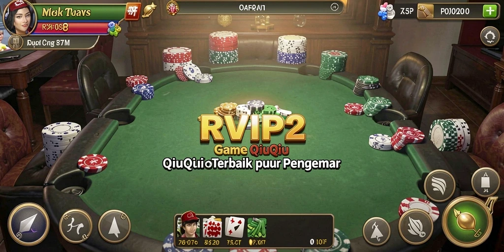 Screenshot gameplay QiuQiu yang menampilkan suasana permainan yang menarik.