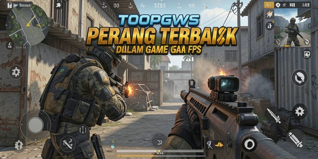 Gameplay intens di TOOPGWS dengan aksi menegangkan.