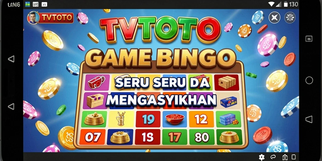 Tampilan gameplay menarik dengan variasi Bingo di TVTOTO.