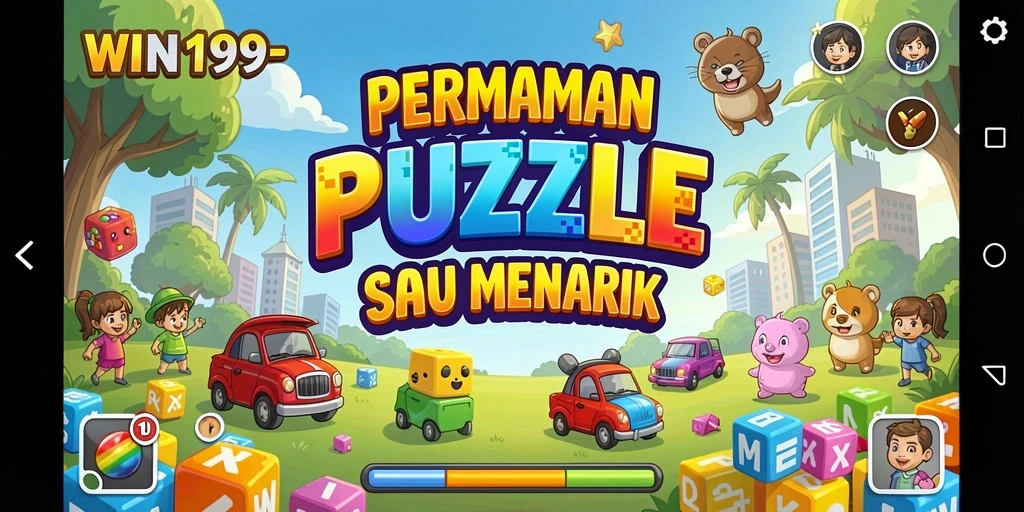 Screenshot <strong>WIN199</strong> menampilkan gameplay puzzle yang seru dan menantang.